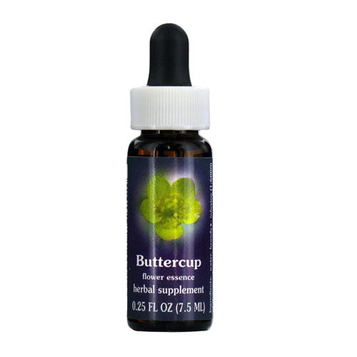 Buttercup Herbal Supplement Dropper By Flower Essence - 0.25 Oz